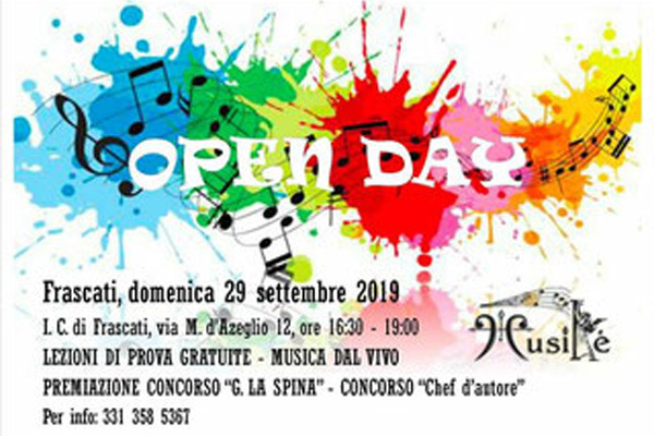 open day associazione musicale roma